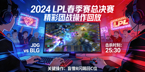 LPL春季赛总决赛精彩团战操作回放